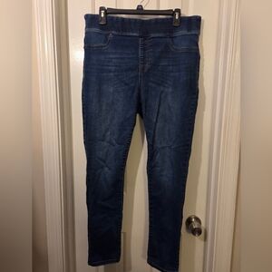 Westport Women's Skinny Jeans - Dark Blue.  Size 16